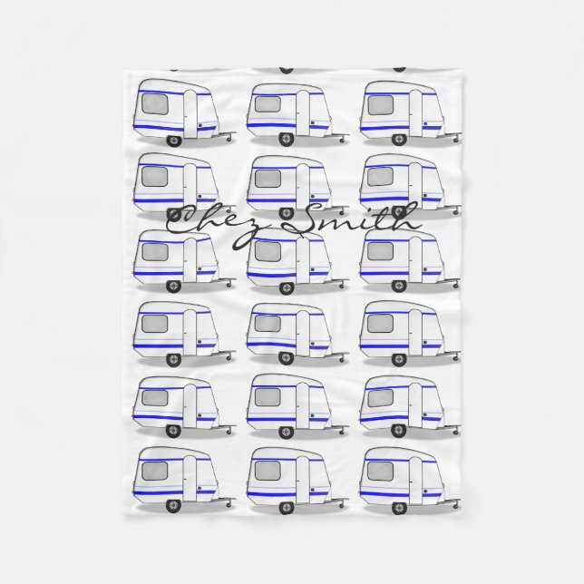 Cobertor De Velo Caravana aciganada Thunder_Cove do reboque (Frente)