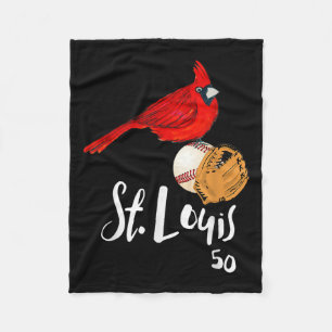 Cobertor De Velo Cardinal Vermelho de São Luís Número 50 Arte de Be