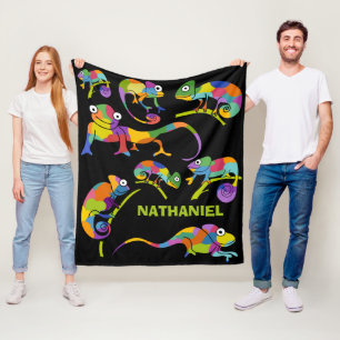 Cobertor De Velo Caricaturas bonitas - Colores Brilhantes Personali