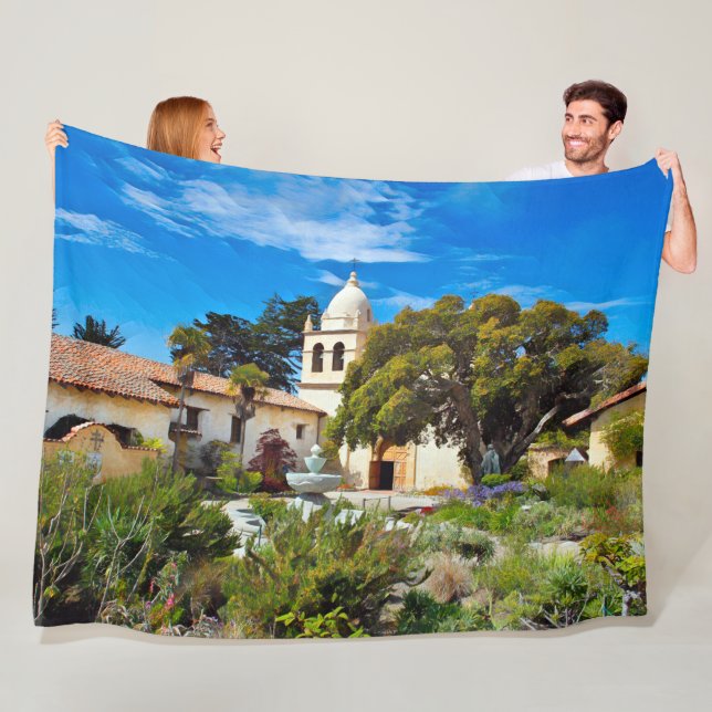 Cobertor De Velo CARMEL MISSÃO BASILICA Fleece Blanket (In Situ)