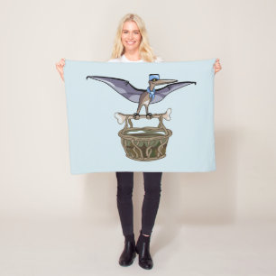 Cobertor De Velo Carregando Pteranodon A Cesta