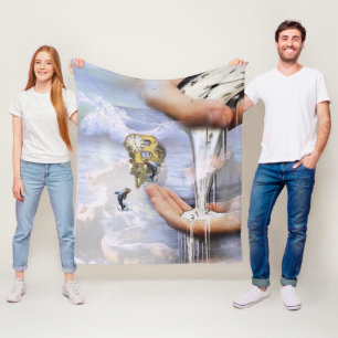 Cobertor De Velo Carta de aniversário B