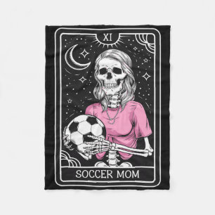 Cobertor De Velo Cartão Tarot de Mãe de Futebol Vintage Retrô