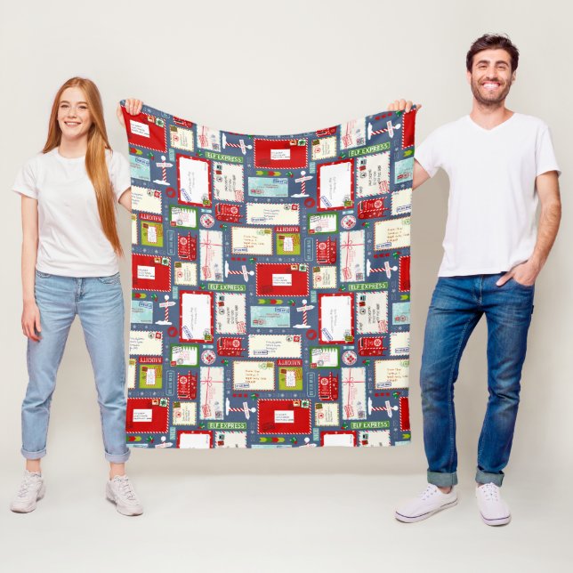 Cobertor De Velo Cartas para o Natal dos Papais noeis (In Situ)