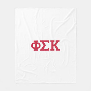 Cobertor De Velo Cartas Phi Sigma Kappa