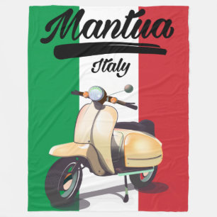 Cobertor De Velo Cartaz de viagem de Mântua Itália