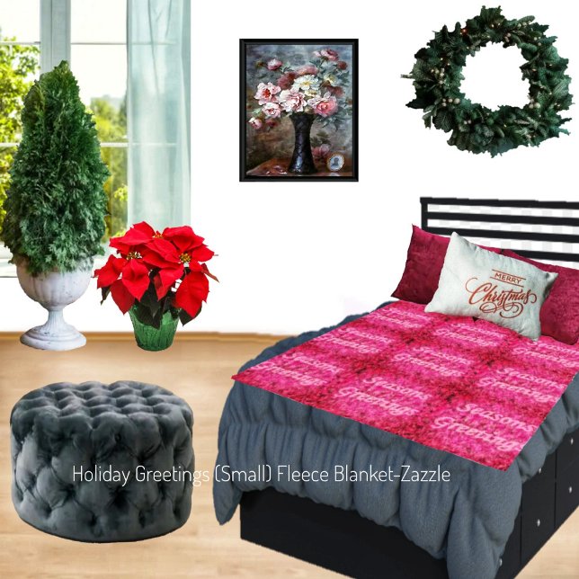 Cobertor De Velo Cartões de natal (Criador carregado)