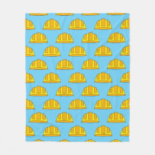 Cobertor De Velo Cartoon de Capacete Amarelo