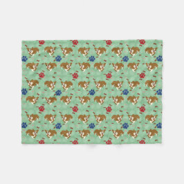 Cobertor De Velo Cartoon Pembroke Welsh Corgi