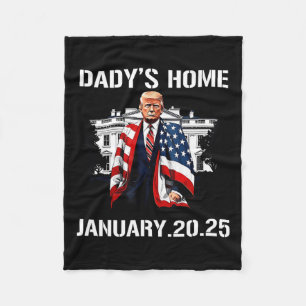 Cobertor De Velo Casa Branca de Trump Daddys 2024 2
