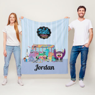 Cobertor De Velo Casa de Foster para Amigos Imaginários   Ônibus es