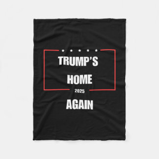 Cobertor De Velo Casa de Trump Novamente 2025