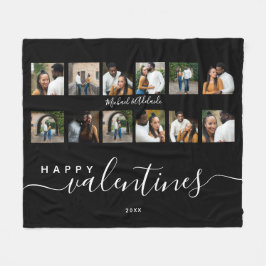 Cobertor De Velo Casal de Colagem de Fotos Personalizada Moderna