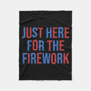 Cobertor De Velo Casal Engraçado Aqui para os Fogos de Artifício 4