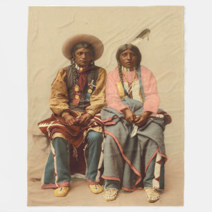 Cobertor De Velo CASAL INDIANO Fleece Blankets