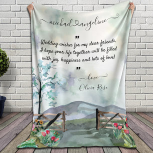 Cobertor De Velo Casamento Deseja um Folheto Personalizado para um