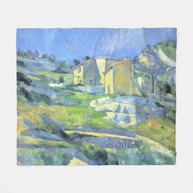 Cobertor De Velo Casas na Provença Paul Cezanne (Frente (Horizontal))