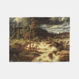 Cobertor De Velo Cascata na Suecia (por Marcus Larson)