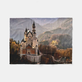 Cobertor De Velo Castelo Neuschwanstein Alemanha