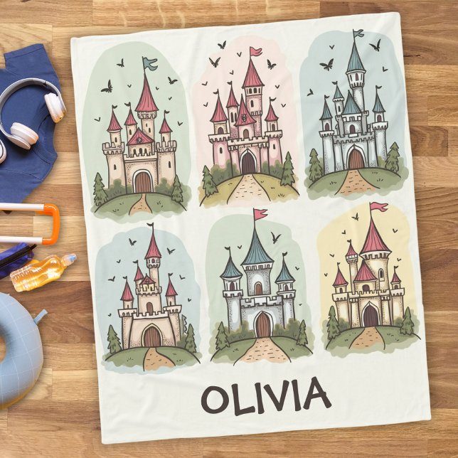 Cobertor De Velo Castelos De Leite De Queijo (Criador carregado)