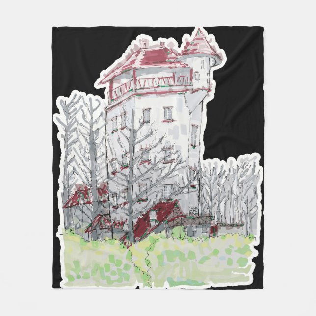 Cobertor De Velo Castle Palthetoren em Sprengenberg (Frente)