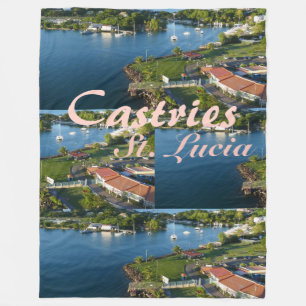 Cobertor De Velo Castries Santo Lucia Caribe Island