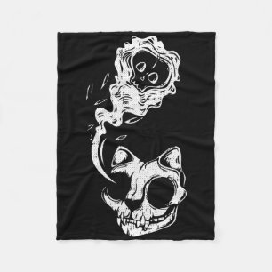 Cobertor De Velo Cat Ghost Lazy Halloween Costume Costume Divertido
