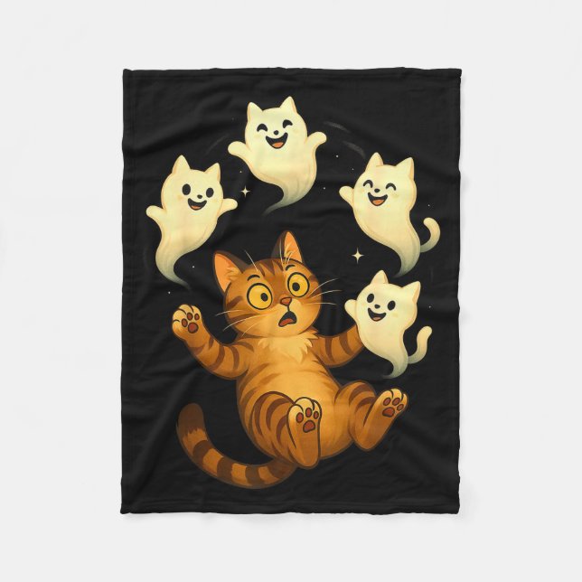Cobertor De Velo Cat Meme Funny Soky Halloween Kitty  (Frente)