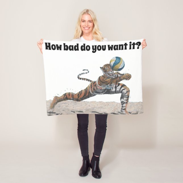 Cobertor De Velo Cat Warrior Beach Voleibol Fantasy Art Blanket (In Situ)