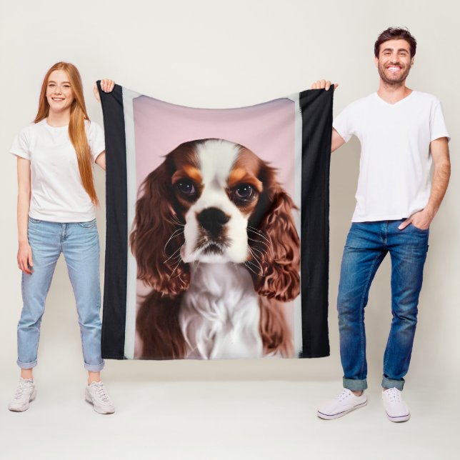 Cobertor De Velo cavalier king charles spaniel AI7 (In Situ)
