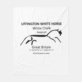 Cobertor De Velo Cavalo Branco de Uffington