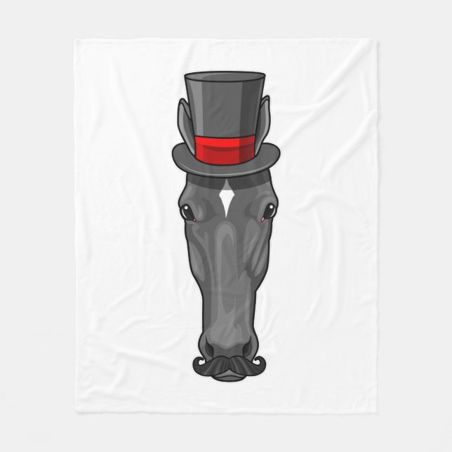 Cobertor De Velo Cavalo com Cilindro (Frente)