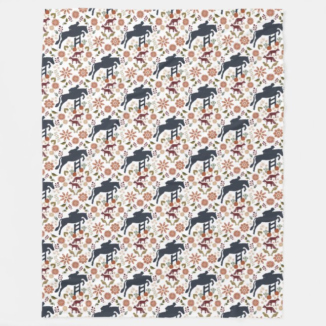 Cobertor De Velo Cavalo e Cavalo-trombo (Frente)