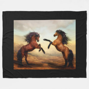 Cobertor De Velo Cavalos