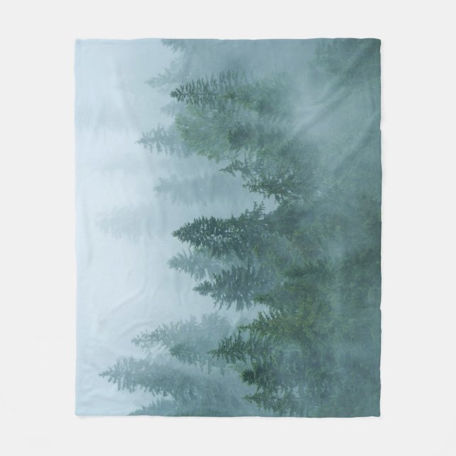 Cobertor De Velo Ceahlau Parque Nacional Manhã Fria. (Frente)