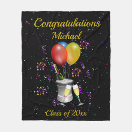 Cobertor De Velo Celebração de Graduação em Borrão