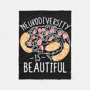 Cobertor De Velo Celebrar a Neurodiversidade é bonita