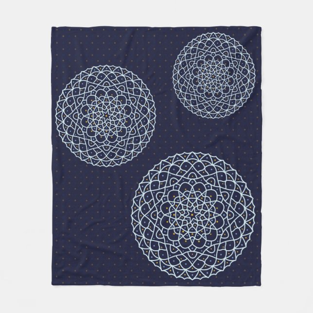 Cobertor De Velo Celestial Night Fleece Blanket (Frente)