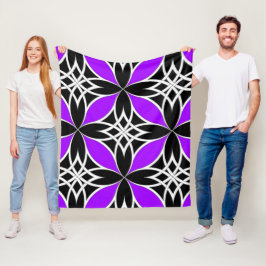 Cobertor De Velo Celta Espelhada ( Flutterby Roxo )
