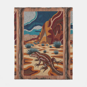 Cobertor De Velo Cena de Vida Selvagem de Selvagem Selvagem Austral