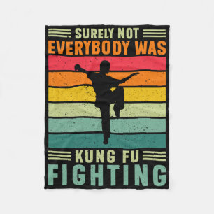 Cobertor De Velo Certamente Nem Todos Eram Lutadores de Kung Fu Ama