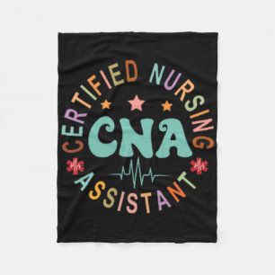 Cobertor De Velo Certified Nurse Istant Appreciation Cna Roupa Un