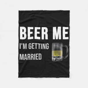 Cobertor De Velo Cerveja Me Estou Casando Funny Groom Bachelor Br
