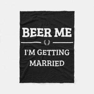 Cobertor De Velo Cerveja Para Mim Estou Me Casando Funny Groom Bach
