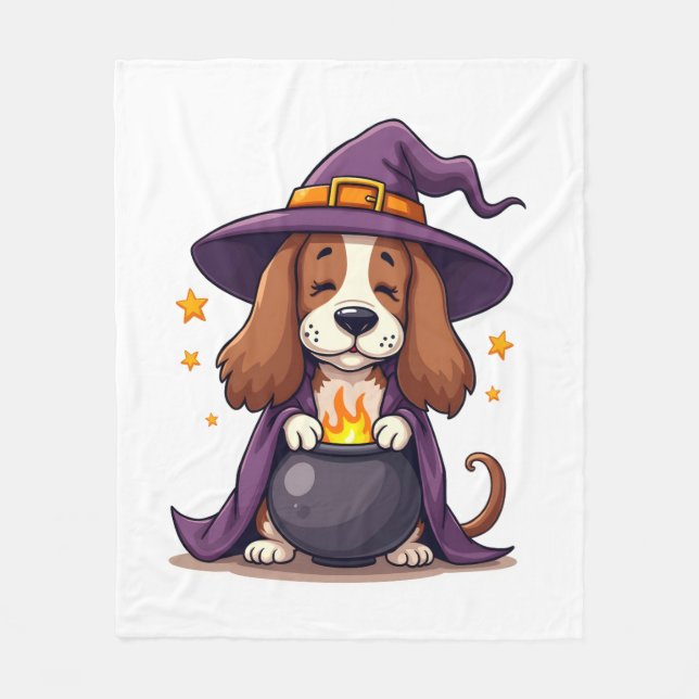 Cobertor De Velo Cerveja Witch Basset (Frente)