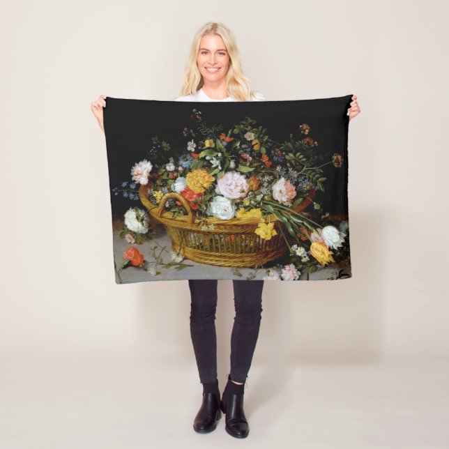 Cobertor De Velo Cesto das Flores, Jan Brueghel, o Mais Jovem (In Situ)