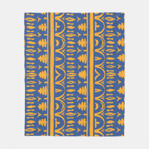 Cobertor De Velo Cevrons Africanos: Padrão Tribal Étnico
