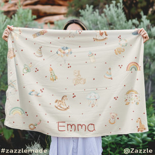 Cobertor De Velo Chá de fraldas Boho Autumn