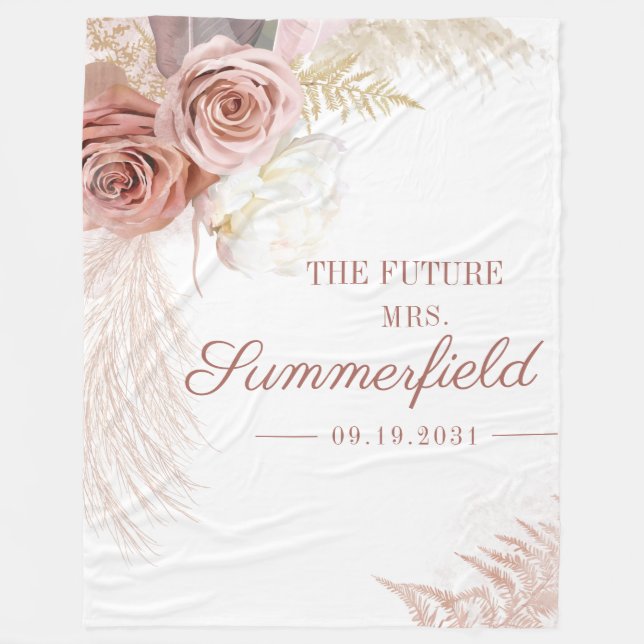 Cobertor De Velo Chá de panela Pampas Grass Tan (Frente)