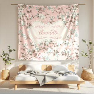Cobertor De Velo Chantelle Pink Vintage Rosa